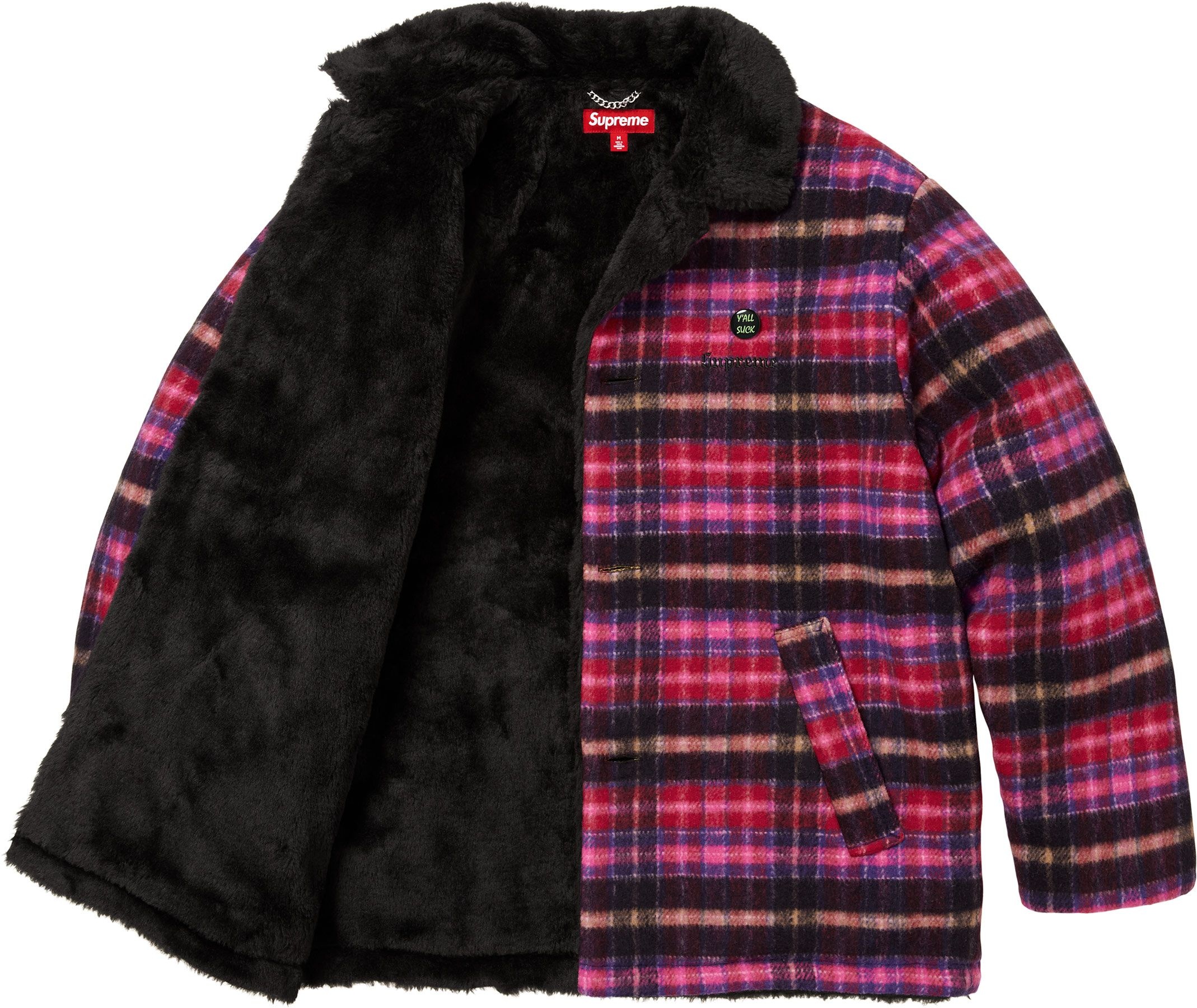 Plaid Car Coat view 5